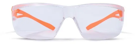 Gafas de seguridad Zekler claras 36 Hi-Vis naranja