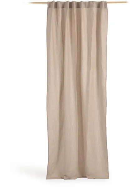 LAFORMA Marja Cortina - algodón y lino beige (140x270)