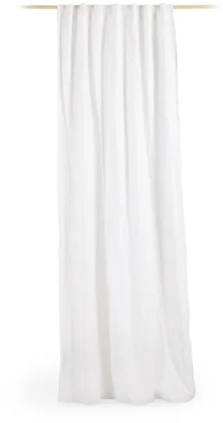 Marja, cortina, blanca, H270x140, tela