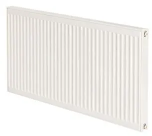 Radiador de válvula Purmo Compact 11 - 400 x 600 mm, RAL 9016, Blanco