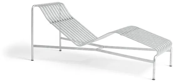 HAY Palissade Chaise Longue Acero galvanizado en caliente